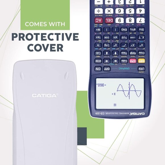 Catiga CS-229 Scientific Calculator With Graphic Functions & Over 360 Features - Picture 7 of 9